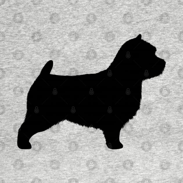 Norwich Terrier Silhouette(s) by Coffee Squirrel